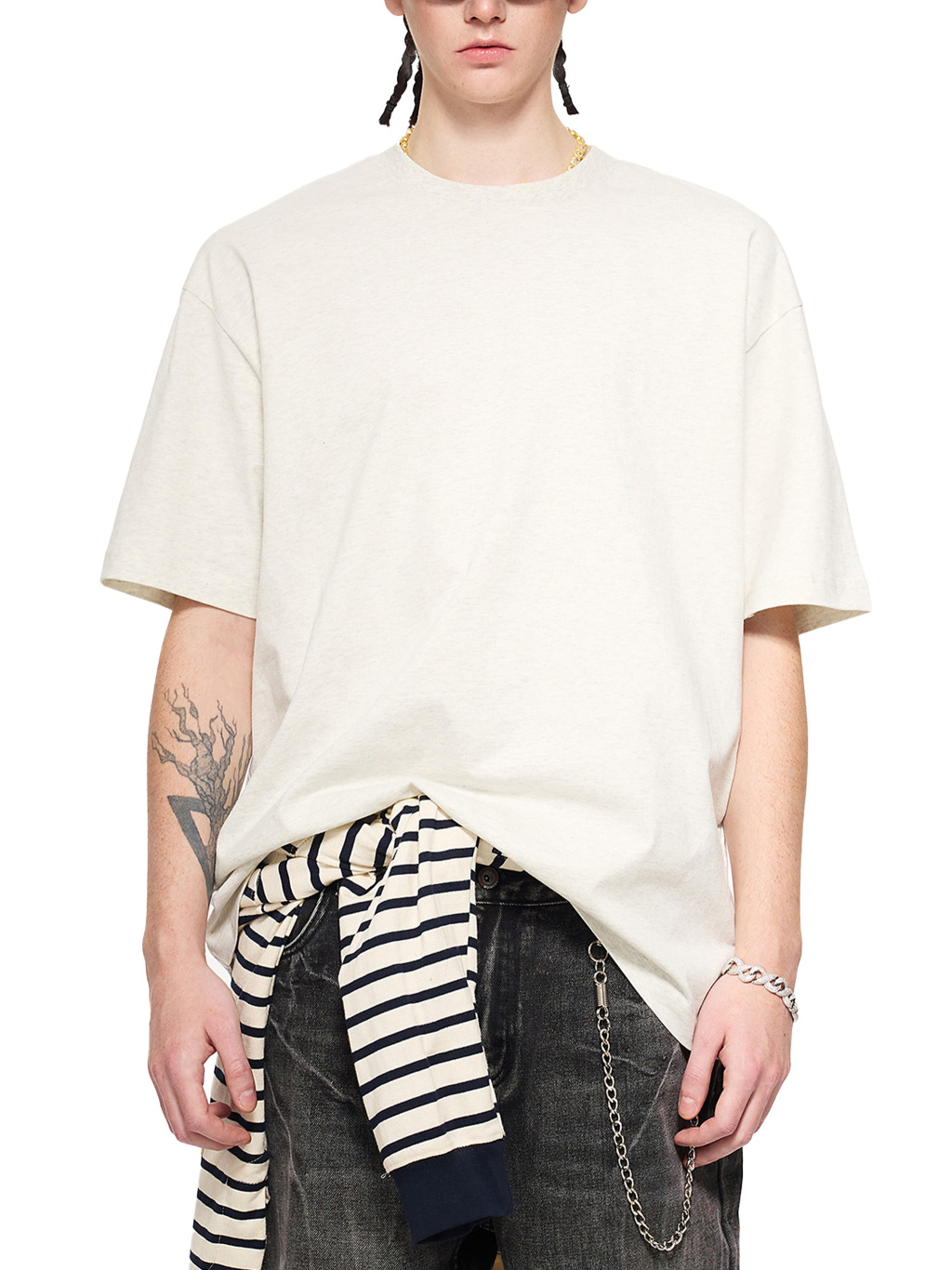 Sueded Cotton T-Shirt – Custom Basics | Tapstitch-3